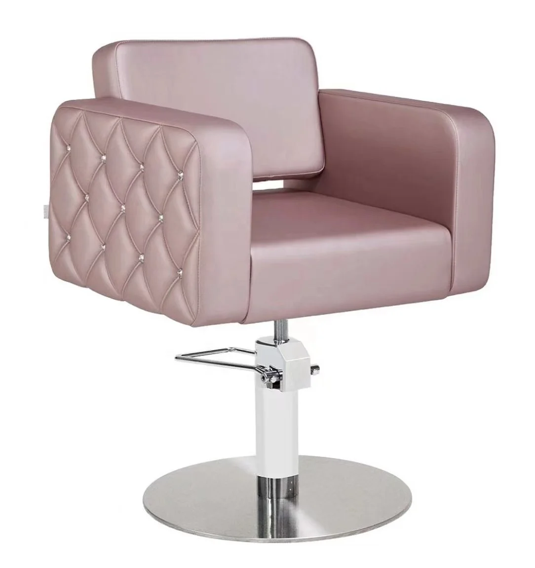 * Multifunctional Luxury Antique Heavy Duty Swivel Salon Retro Barber Chair Professional Hydraulic Pump Salon Chair