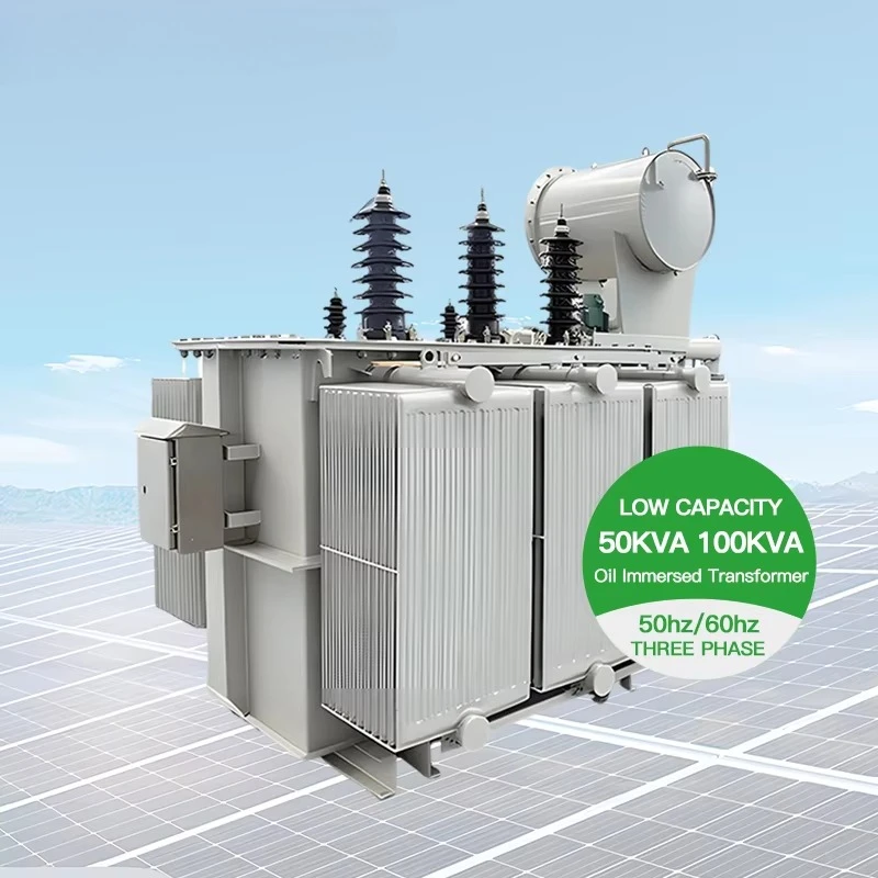 

Outdoor Use Oil Immersed Transformer 50kva 100kva Three Phase Toroidal Copper Winding Industrial Oil Immersed transformers