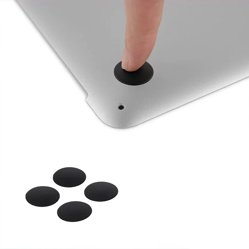 

4 шт. резиновая подставка для ног для ноутбука Macbook Pro Retina A1398 A1425 A1502 OEM нижняя часть корпуса резиновая подставка для ног с клеем