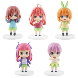 1pc random color PVC Action Figures The Quintessential Quintuplets Anime Nakano Ichika Nino Miku Yotsuba