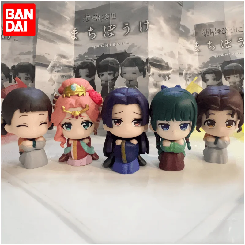 

Bandai натуральная мини-модель Jinshi Maomao Gashapon, милое настольное украшение, Коллекционная игрушка на складе, идеальный подарок для фанатов