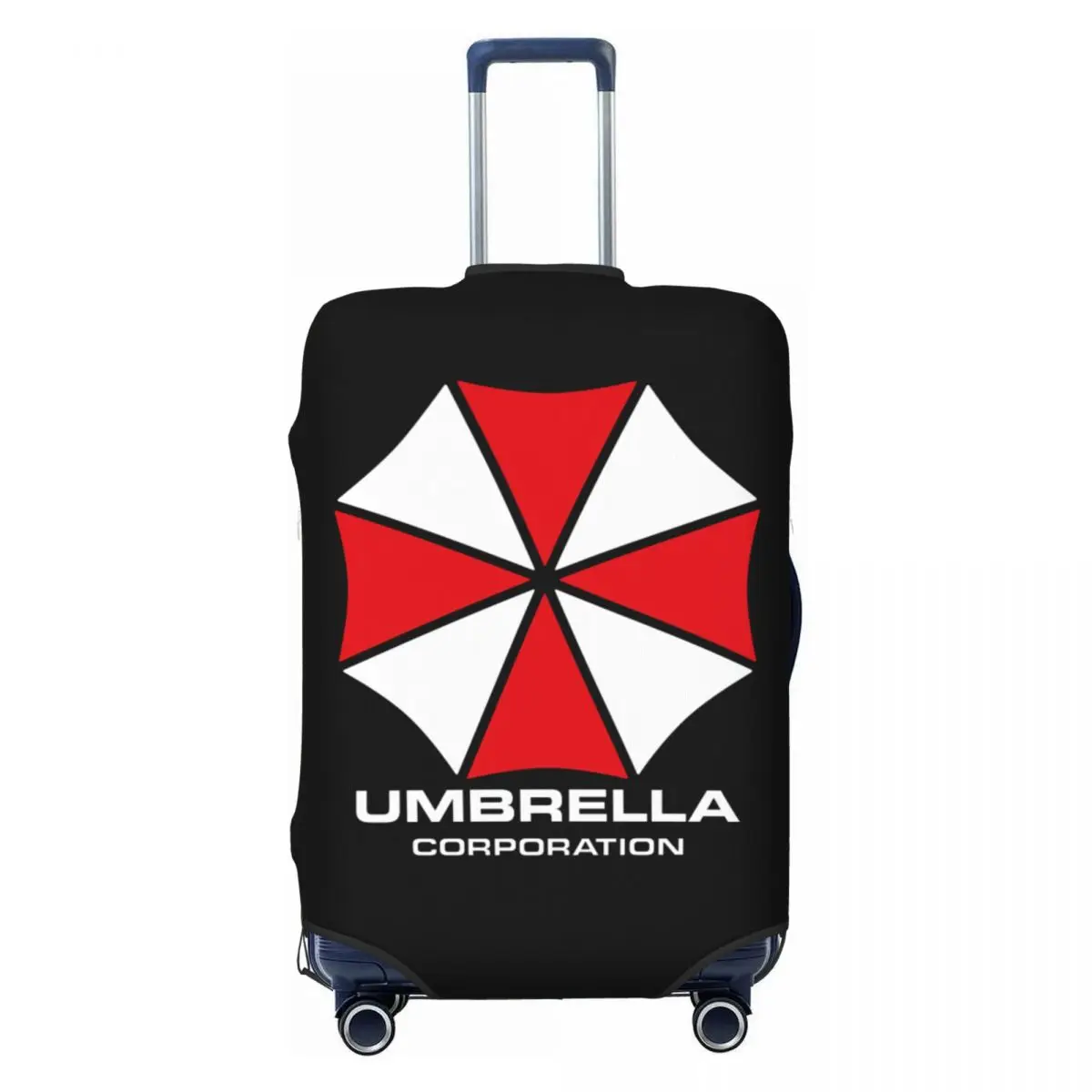 

Пользовательский чехол для багажа Umbrella Corporation, эластичные защитные чехлы для дорожных чемоданов для видеоигр, подходят для 18-32 дюймов