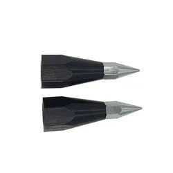 Prism Pole sharp Point with Replaceable Tip 5/8 Internal thread ,Surveying Rod point