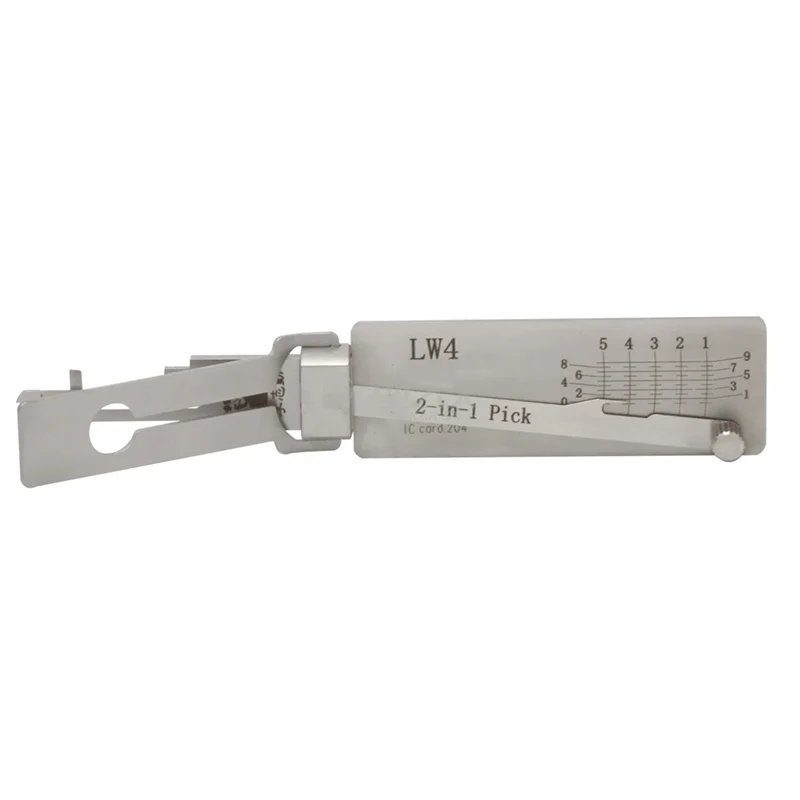 LW4 LW5 LISHI 2in1 für LOCKWOOD Schlossöffnungswerkzeug Decoder Profi-Werkzeug Schlosserwerkzeug – Detail 3