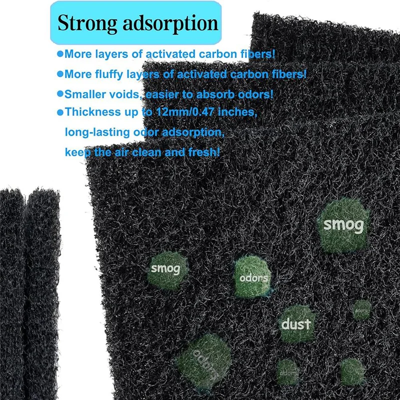 PORK-12 Pack Activated Carbon Filter For KOTTO Solder Smoke Absorber For Solder Smoke Absorber