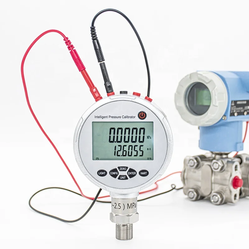 

YZQ-120 Industrial Intelligent Digital Pressure Calibrator Smart Pressure Transmitter Calibrator Comes With 24V Power Supply