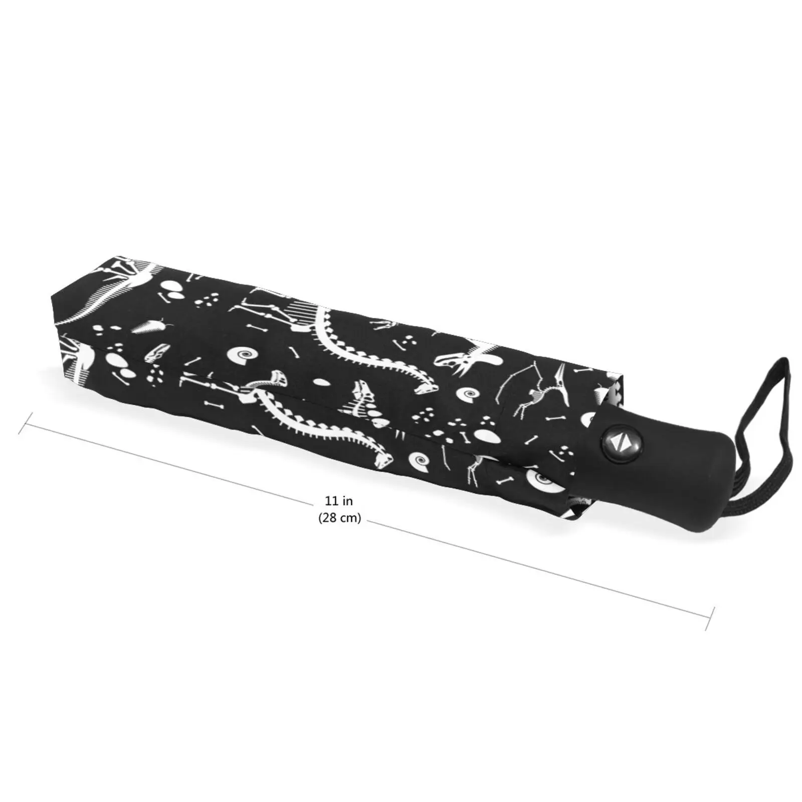 Umbrella Male Cartoon Dinosaur Pattern Automatic Three Folding Women's Rain Umbrella Portable Outdoor Travel Parasol Parapluie image 4