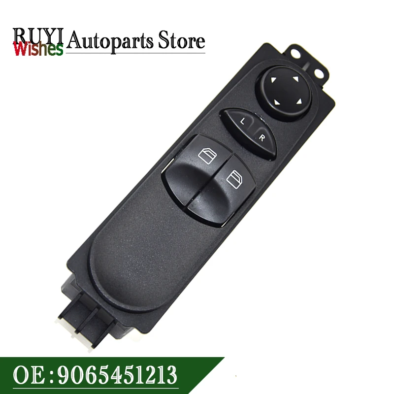 A9065451213 New Front Left Master Power Window Switch For Benz Sprinter W906 Fit V W Crafter 9065451213 A906 545 1213