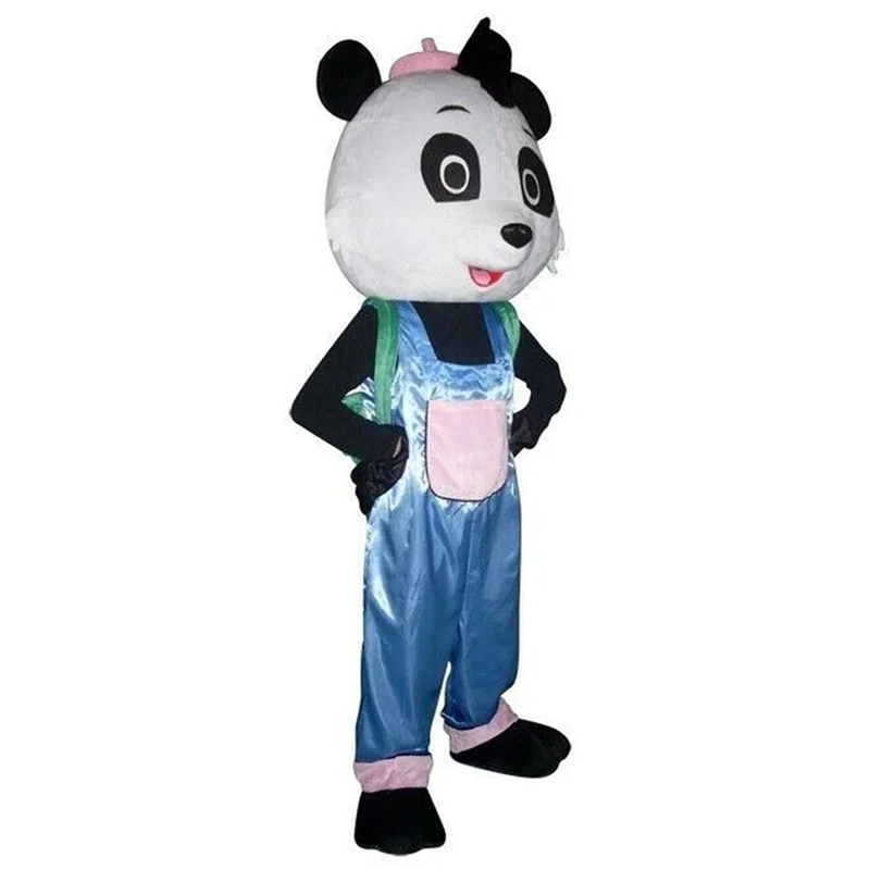 Panda Bär Maskottchen Kostüm Erwachsene Cosplay Halloween Geburtstag Party Kleid Set Halloween Weihnachten Leistung Kostüm