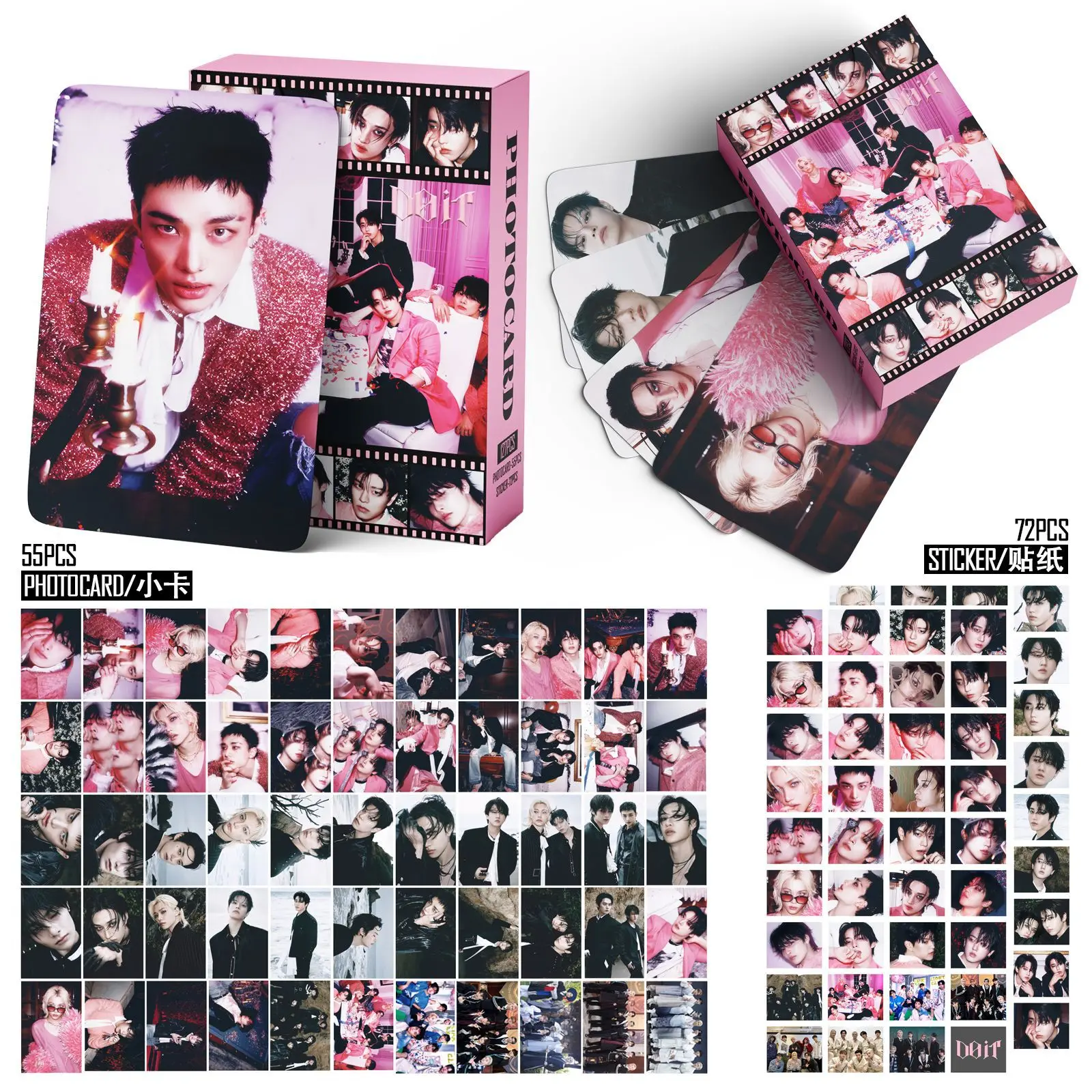 

127pcs TO DO HOP New Album Photo Card Photocards Stickers Kpop Merch Lomo Cards Set Fans Collection Cards Gift