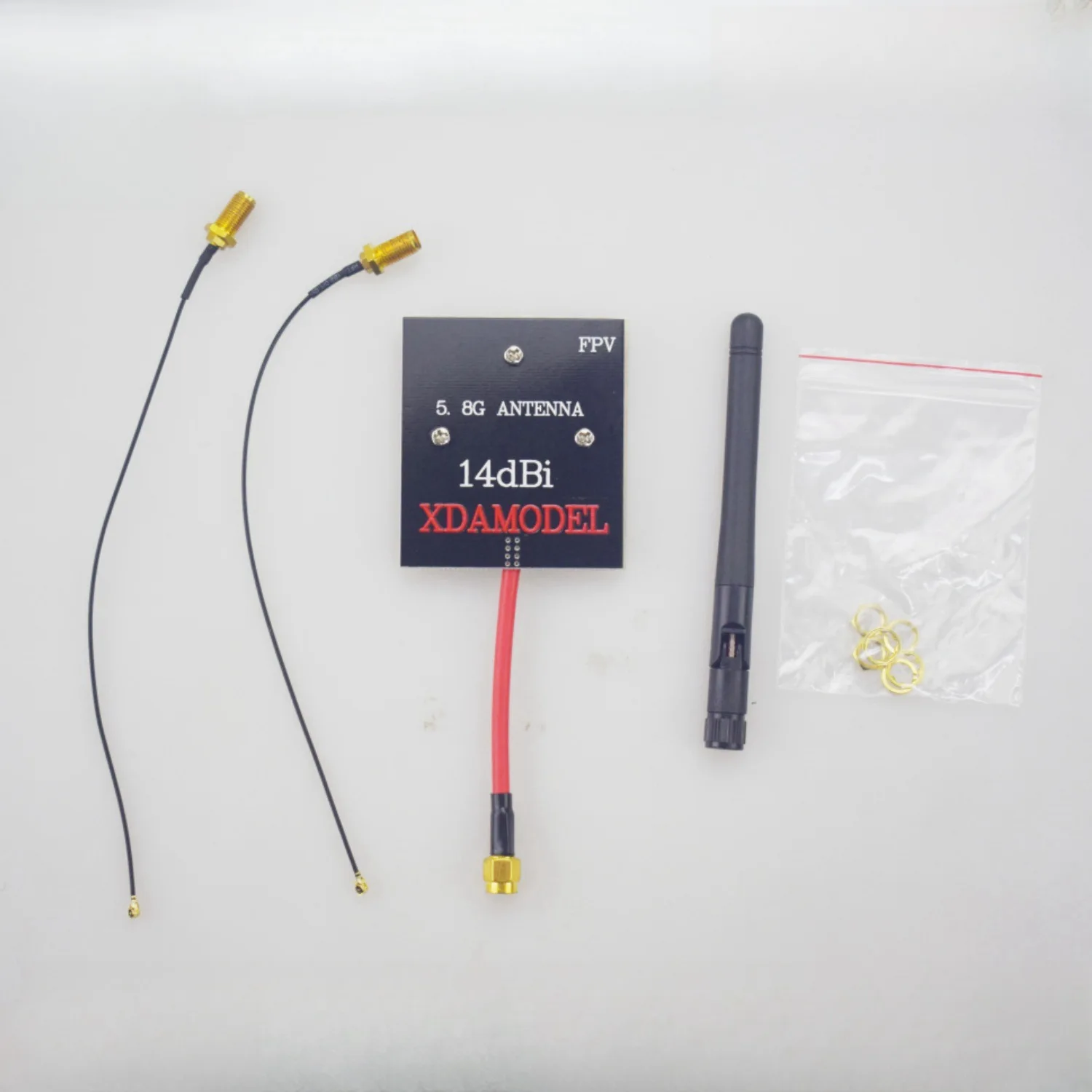 5.8G 14dBi FPV Enhanced Range Modification Antenna Kit For Hubsan H501S H502S H107D H107D+  JJR/C H25G H29G RC Drone Control