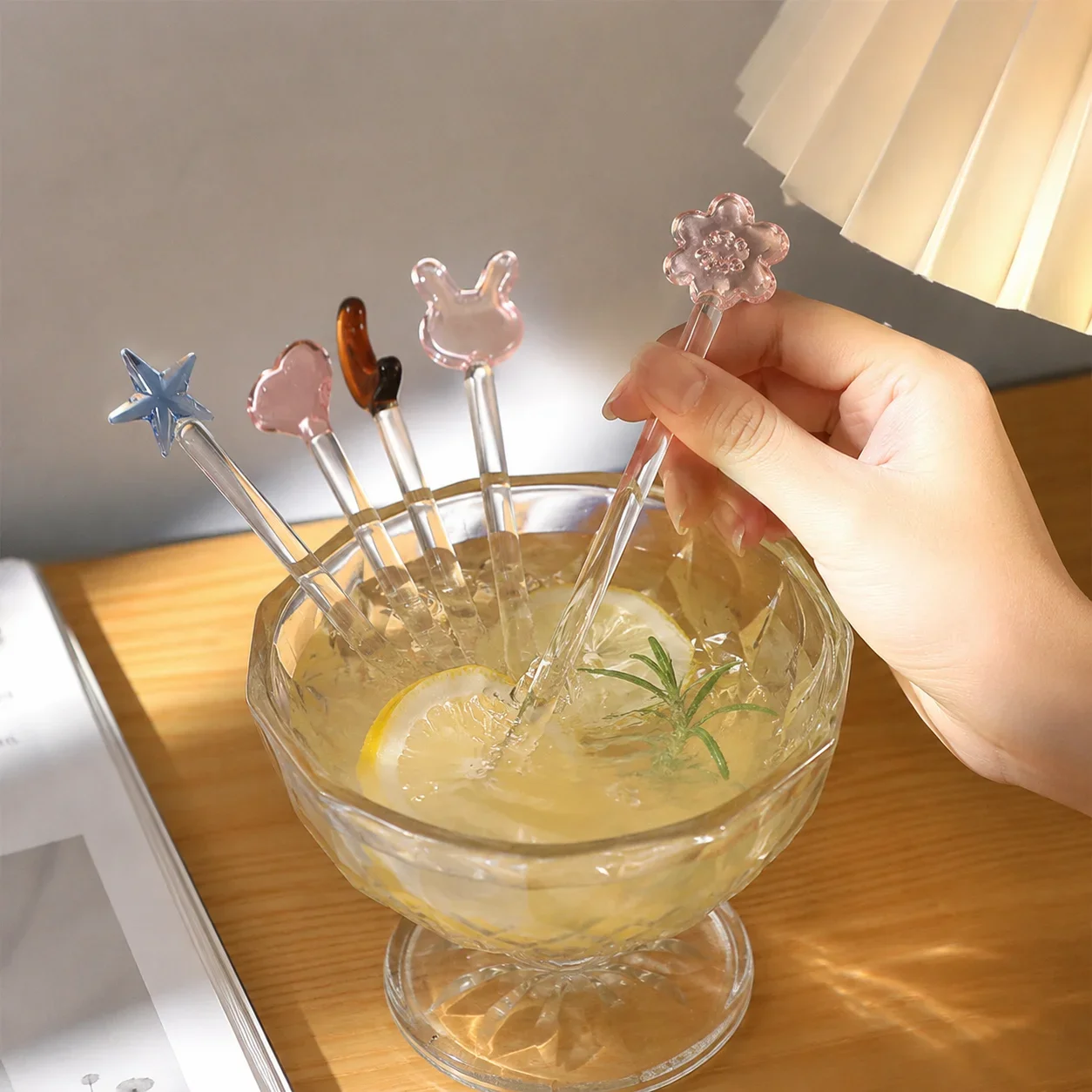 Stir Mix Cocktails For Family Gatherings Agitator Juice Mixing Easy to Use Spoon Stick Stir Bar Dessert Stick Swizzle Sticks