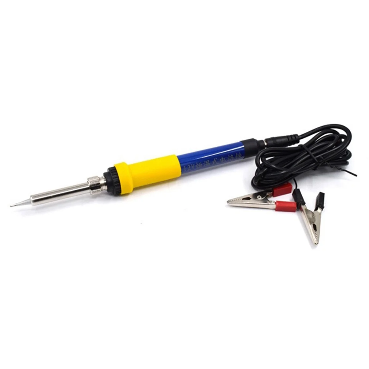 A83Z DC 12V Portable Soldering Iron Low-Voltage Car Battery 60W Welding Rework Repair Tools with Cilp