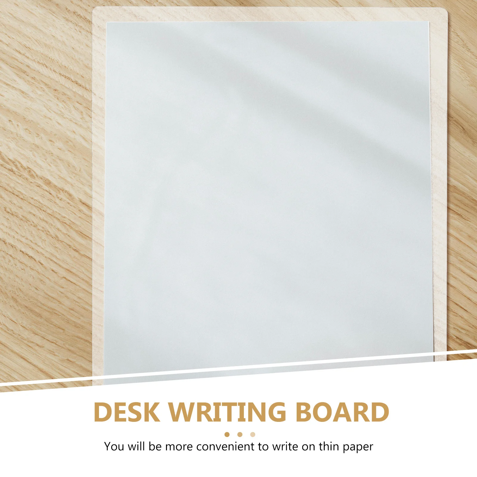 

5 Sheets Office Plastic Writing Board Transparent Desk Writing Pad A3 for School Exams Pad School Supplies