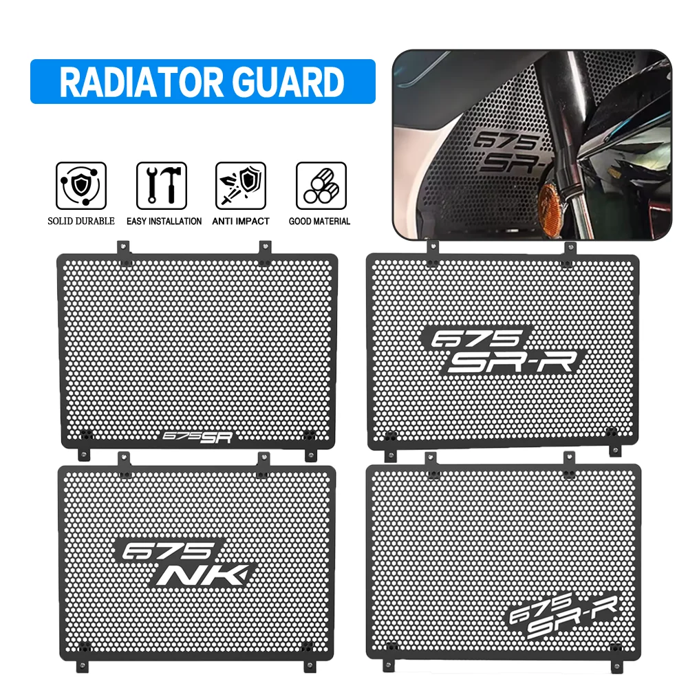 

For CFMOTO 675SR-R 675SR R 675NK 675 SS 2024 2025 2026 Radiator Guard Protection Grille Cover Protection Protetor Accessorie