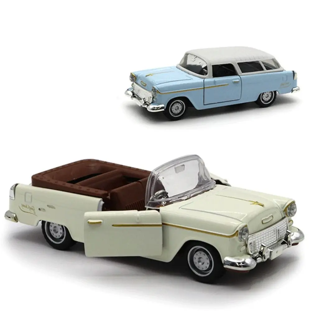 

Miniatures Die-cast Car Model Toy Vintage Classic Simulation Car Model 1:32 Retro Pull-back Car Car Ornaments