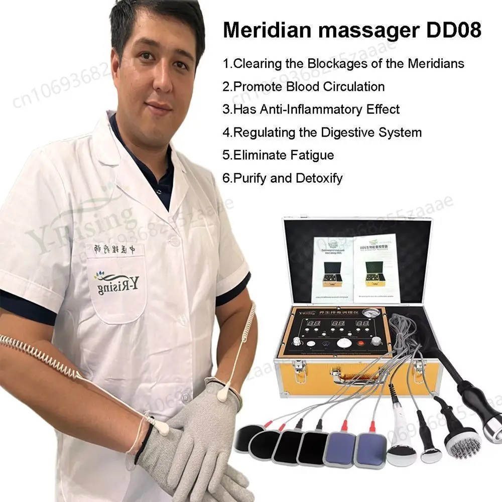 

Physiotherapy Instrument Bioenergy Massage Machine Bioelectric Meridian Dredge Pulse Dds Bio Electric Body Massager