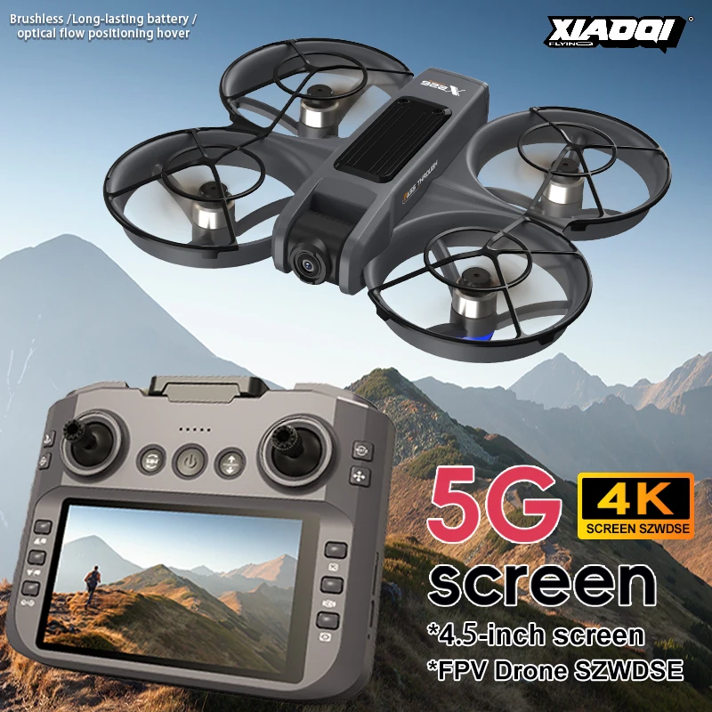 New X226 Drone 4K Professional HD 360° Dual Cameras 5G WIFI Brushless Motors Obstacle Avoidance FPV Foldable Quadcopter Boy Toys