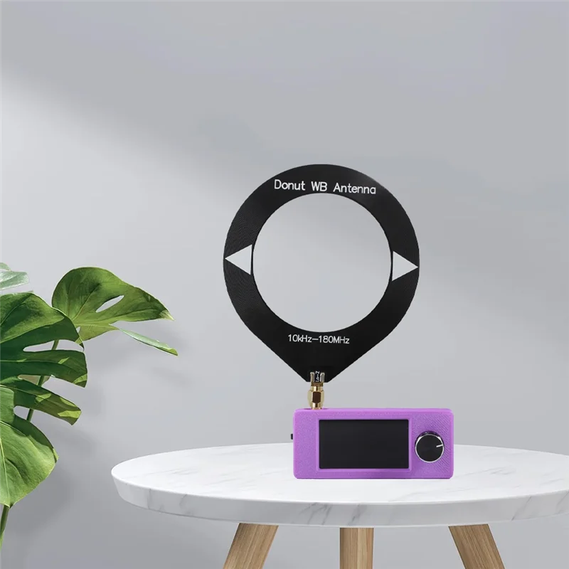 AAAEL-Mini Pocket Radio With 1.9 Inch IPS Screen SI4732 Chipset AM FM USB Interface LSB Support 180Mhz Antenna SW MW VHF Band