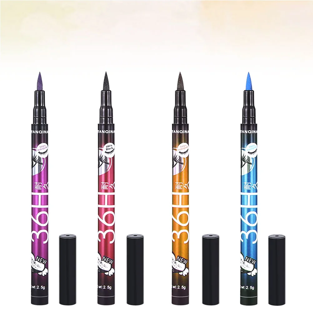 Non-staining Liquid Eyeliner Water-proof Colored Liquid Eyeliner Creative Eye Liner Blue Eyeliner Eyeliner Waterproof pen