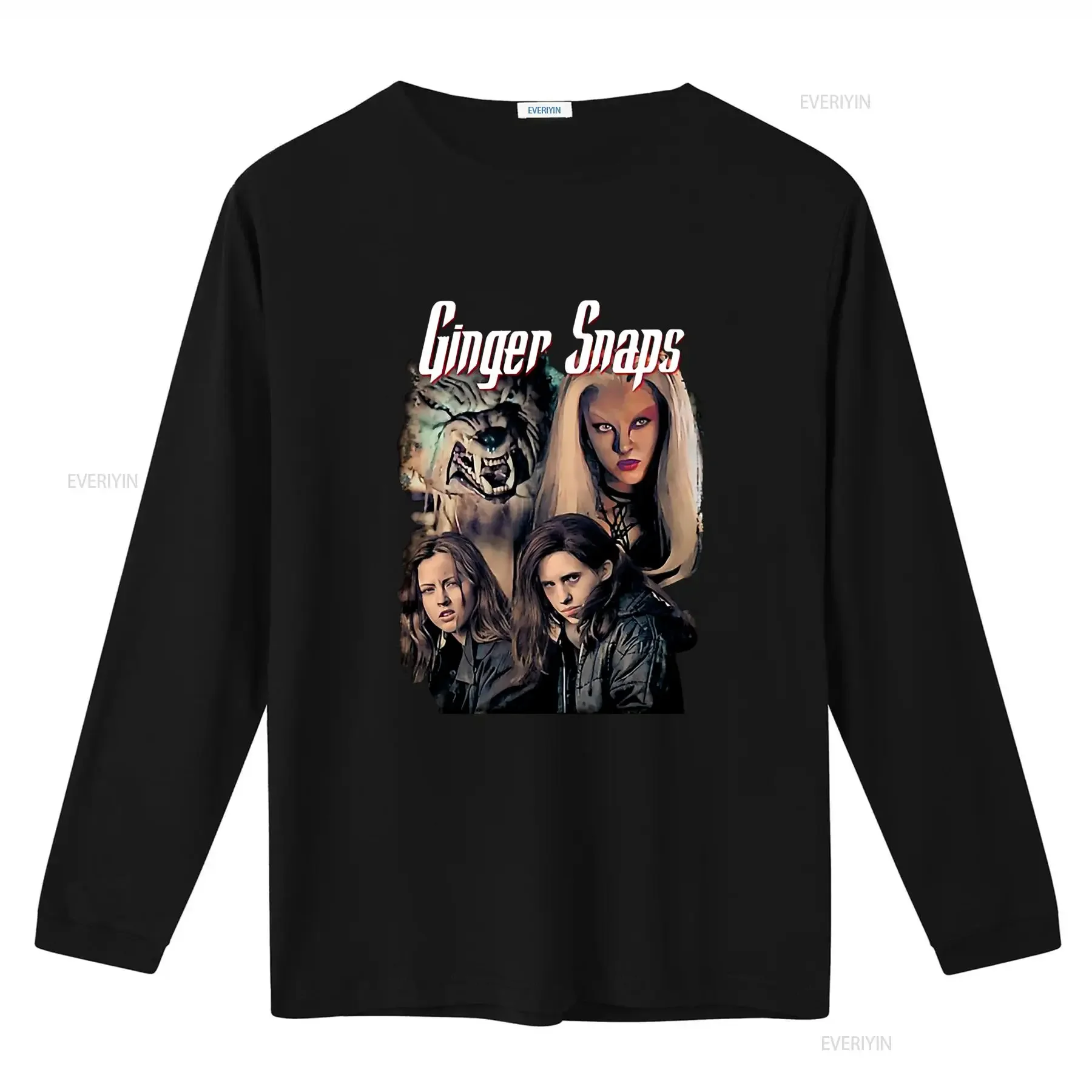 Ginger Snaps Themed T Shirt Awesome For Movie Fans Classic Design vintage Washed Soft streetwear fashion Stretched