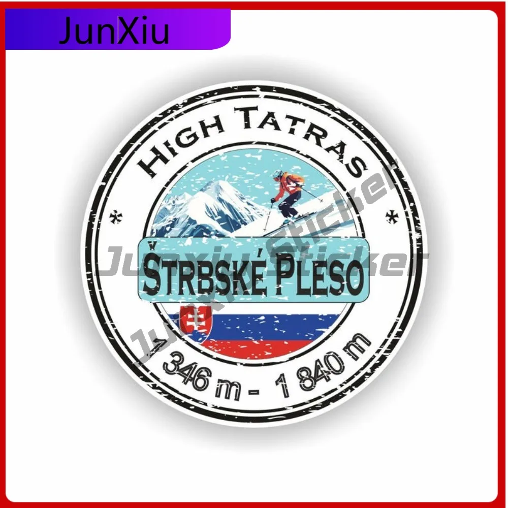 

Strbske Pleso High Tatras Slovakia Cool Camper Bumper Waterproof Exterior Parts Vinyl Decal For Car Truck SUV Window Bumper