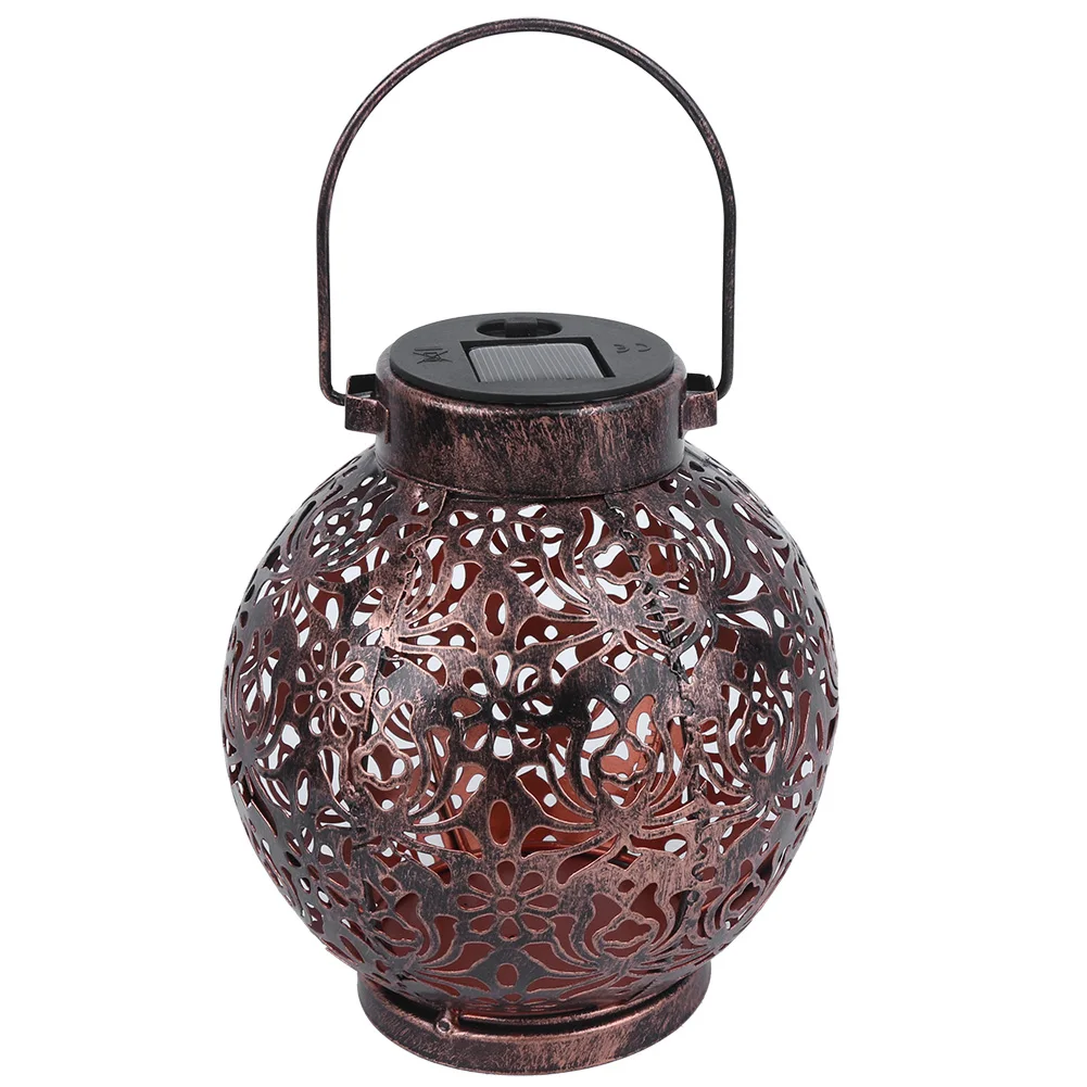 

Solar Hollow Hanging Light - Waterproof Outdoor LED Lantern for Garden & Landscape Decor