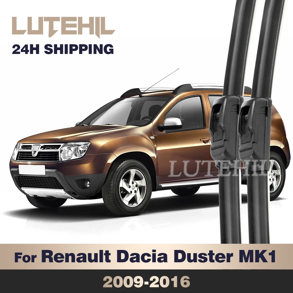 

For Renault Dacia Duster MK1 2009-2016 2010 2011 2012 2013 Wiper Front Wiper Blades Windshield Windscreen Window Brush 20"+20"