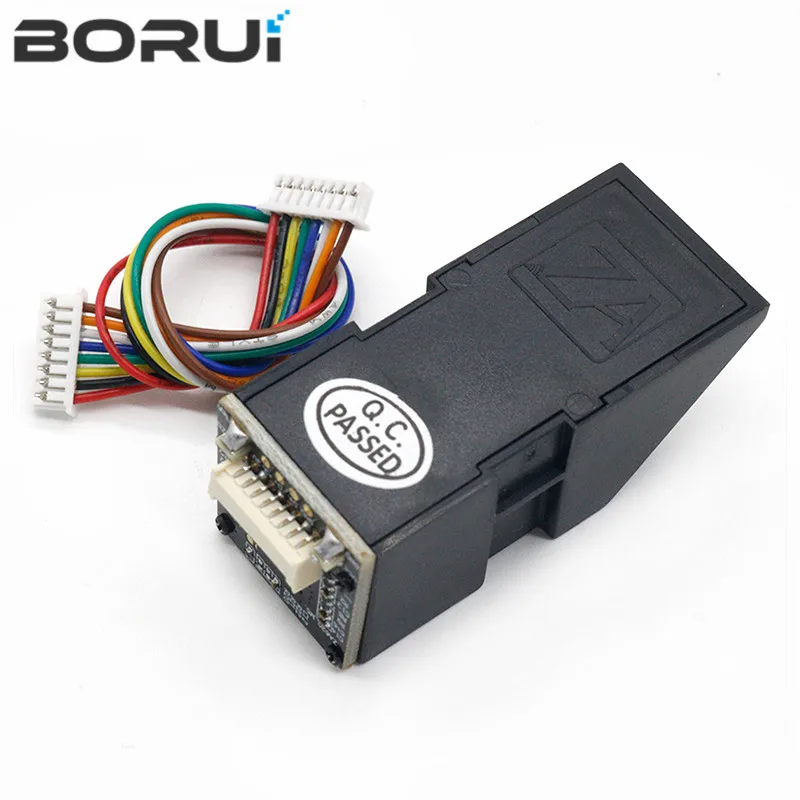 Óptico Fingerprint Reader Sensor Módulo para Arduino Fechaduras, Interface De Comunicação Serial, AS608