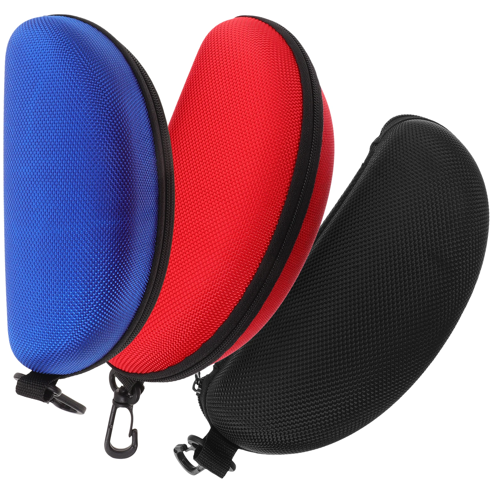 

3pcs EVA Glasses Case Durable Anti-Pressure Portable Eyeglasses Box for Kids Adults Travel Sunglasses Organizer Holder