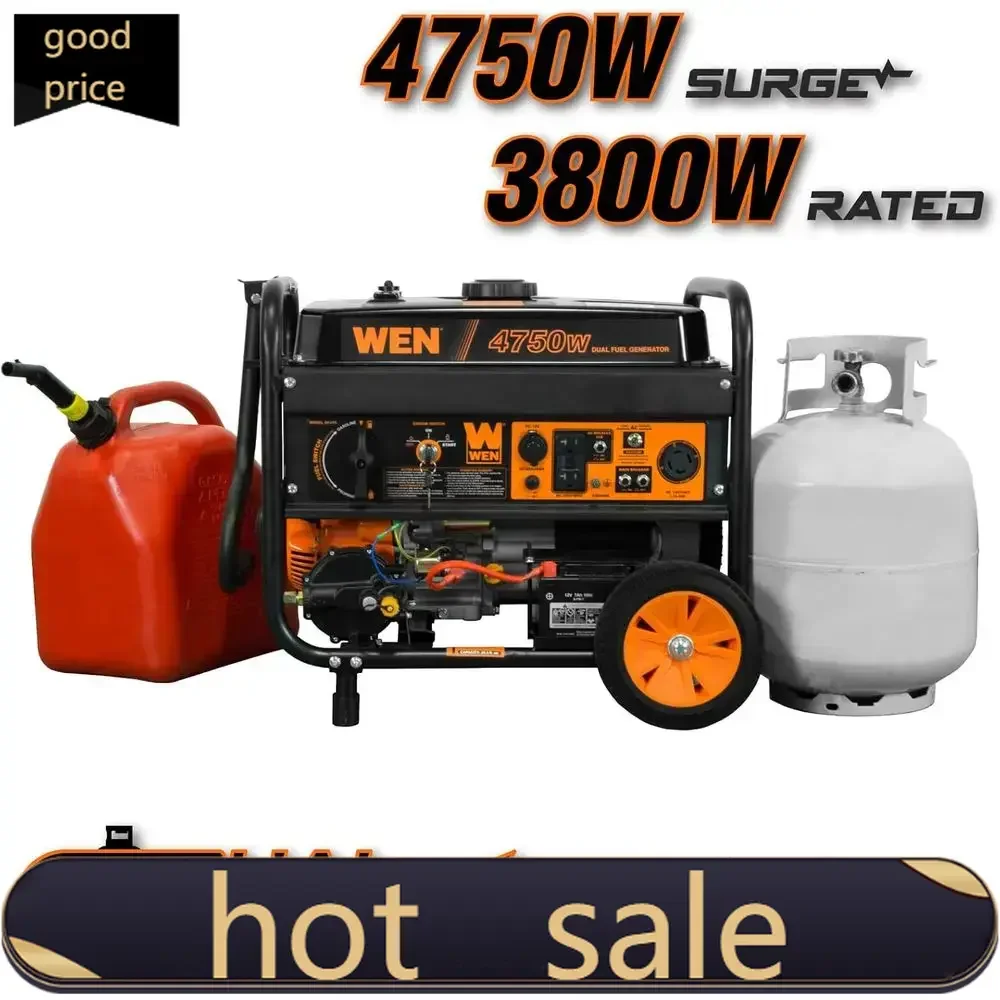 

Activity pricePopular4750-Watt Dual Fuel Portable Generator with Wheels and Electric Start