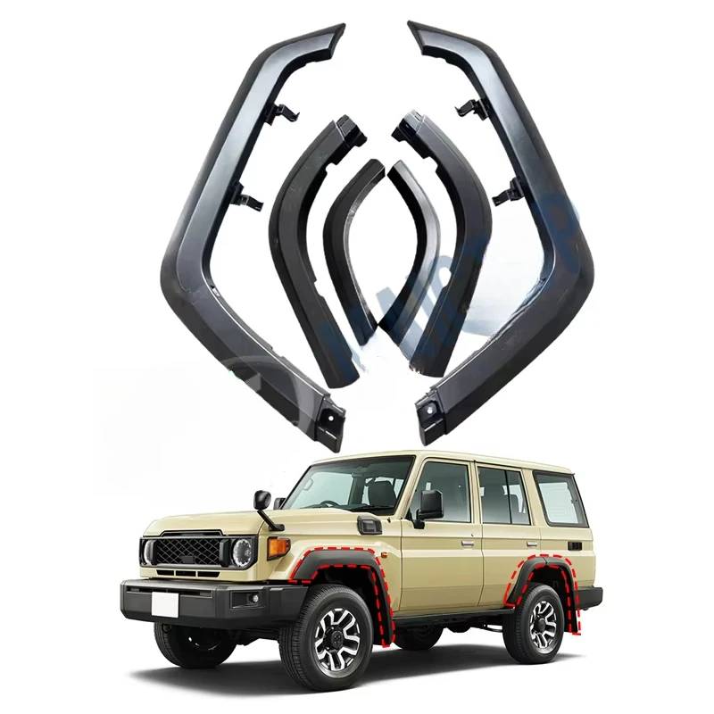 

2024 Car Exterior Fender Bell Mouth Land Cruiser 79 FJ79 LC79 SUV 4 Door Fender Bell Mouth