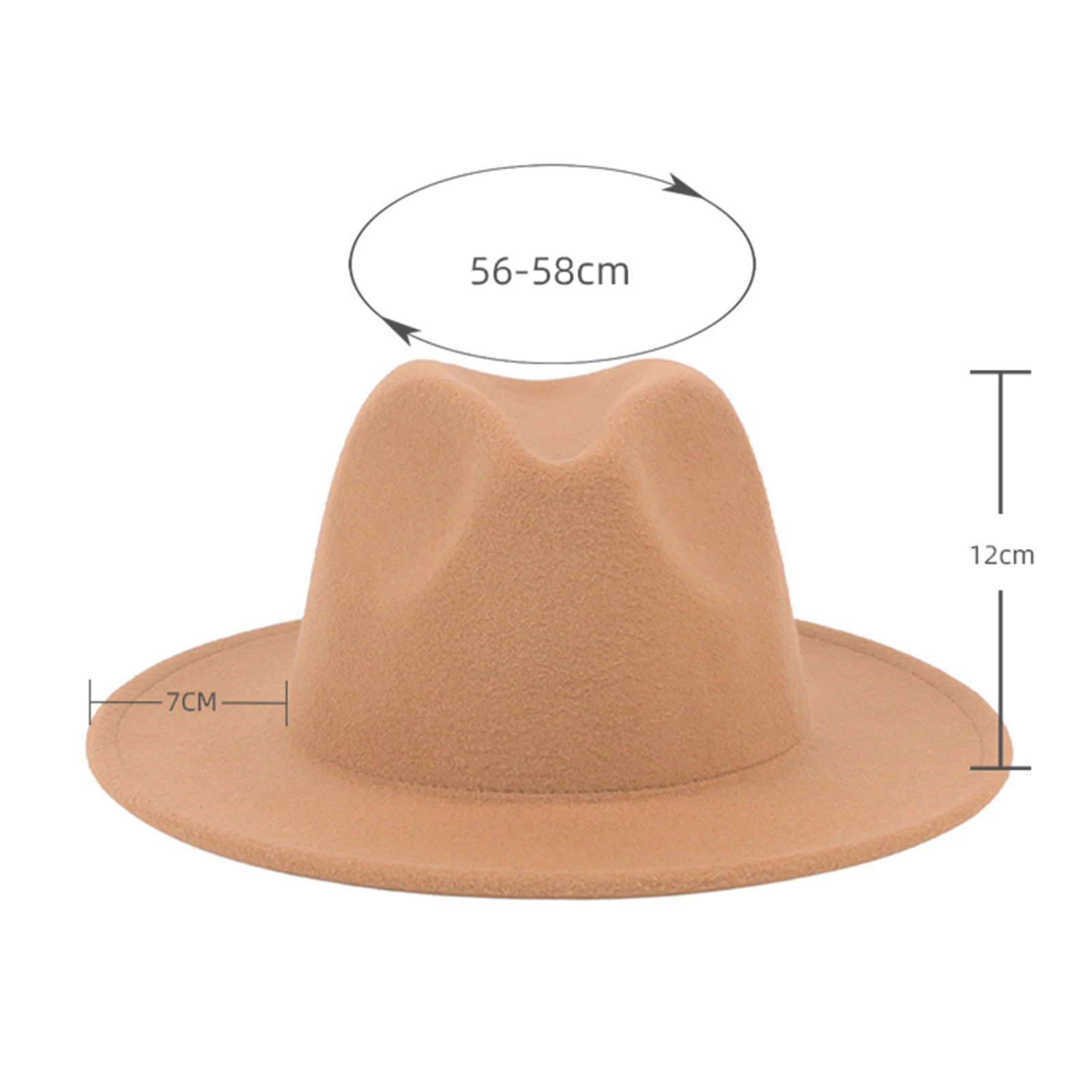 Men\'s Wide Brim Vintage Cowboy Hats with Adjustable Rope Outdoor Sun Hat Casual Solid Color Boater Hat Trilby Caps New