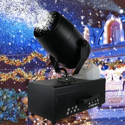 2000W Snowflake Snow Machine Remote /DMX 512 Control Snow Maker Machine Satge Special Effect Equipment for Wedding Party Event