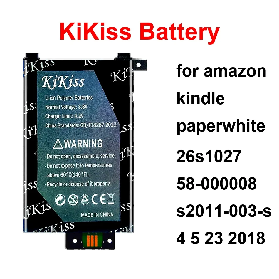 

MC-354775-05 58-000049 ST22 ST32 58-000426 Battery For Amazon Kindle Paperwhite 26s1027 58-000008 S2011-003-s 4 5 23 2018