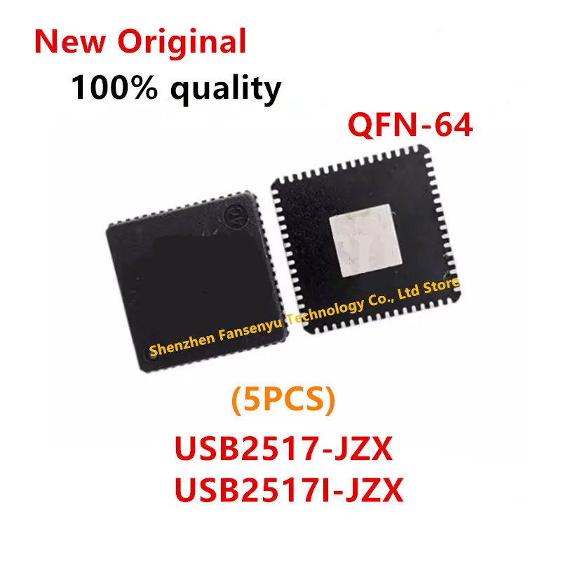 

(5piece)100% New USB2517-JZX USB2517I-JZX USB2517 JZX USB2517I JZX QFN-64