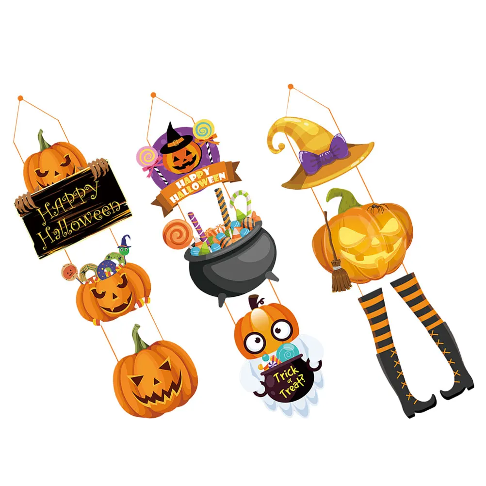 

9 Pcs Hat Hanging Halloween Door Halloween Door Decor Wall Party Venue Settings Festive Decor Accessories