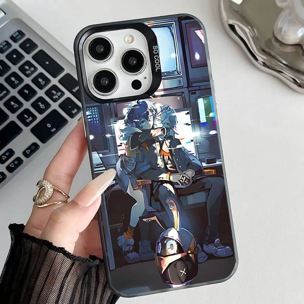 Z-Zenles-Zones Zero Handyhülle für iPhone 17,16,15,14,13,12,11,Pro,Max,Plus,E,Air,Mini Schwarz IMD Cover