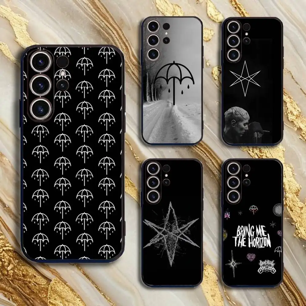 

Bring Me The Horizons Phone Case For SamsungS25,24,21,22,23,30,Ultra,20,Plus,Fe,Lite,Note,10,9,5G Black Cover