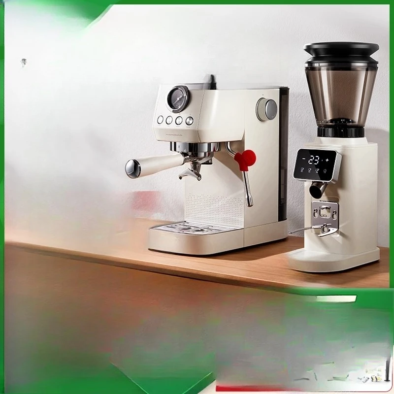 

Italian semi-automatic coffee machine, small steam milk foam series double heating