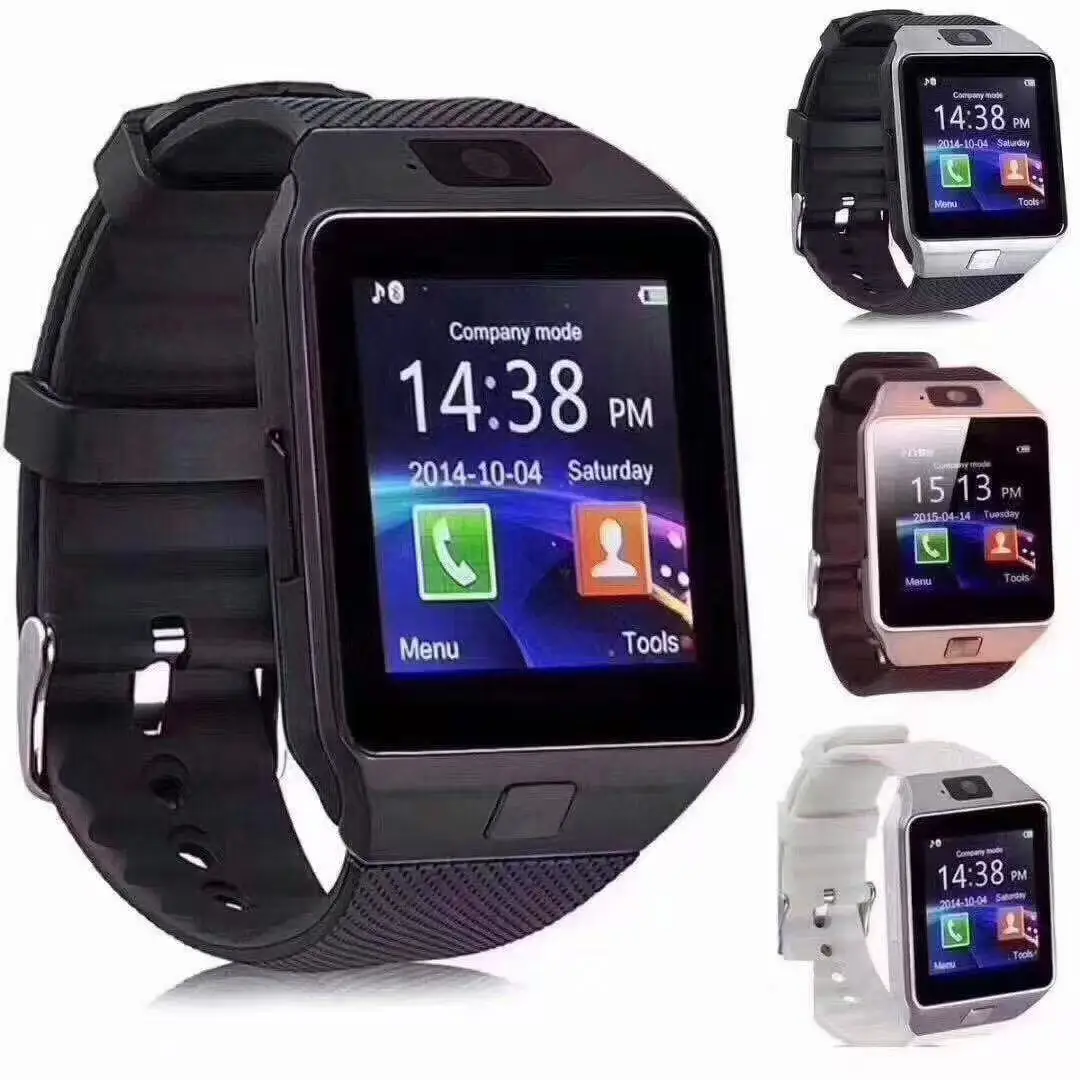 DZ09 New Adults Smart Watch Bluetooth Calls HD Screen Touchscreen LBS Tracking Camera/Music Adults Watch Birthday Gifts