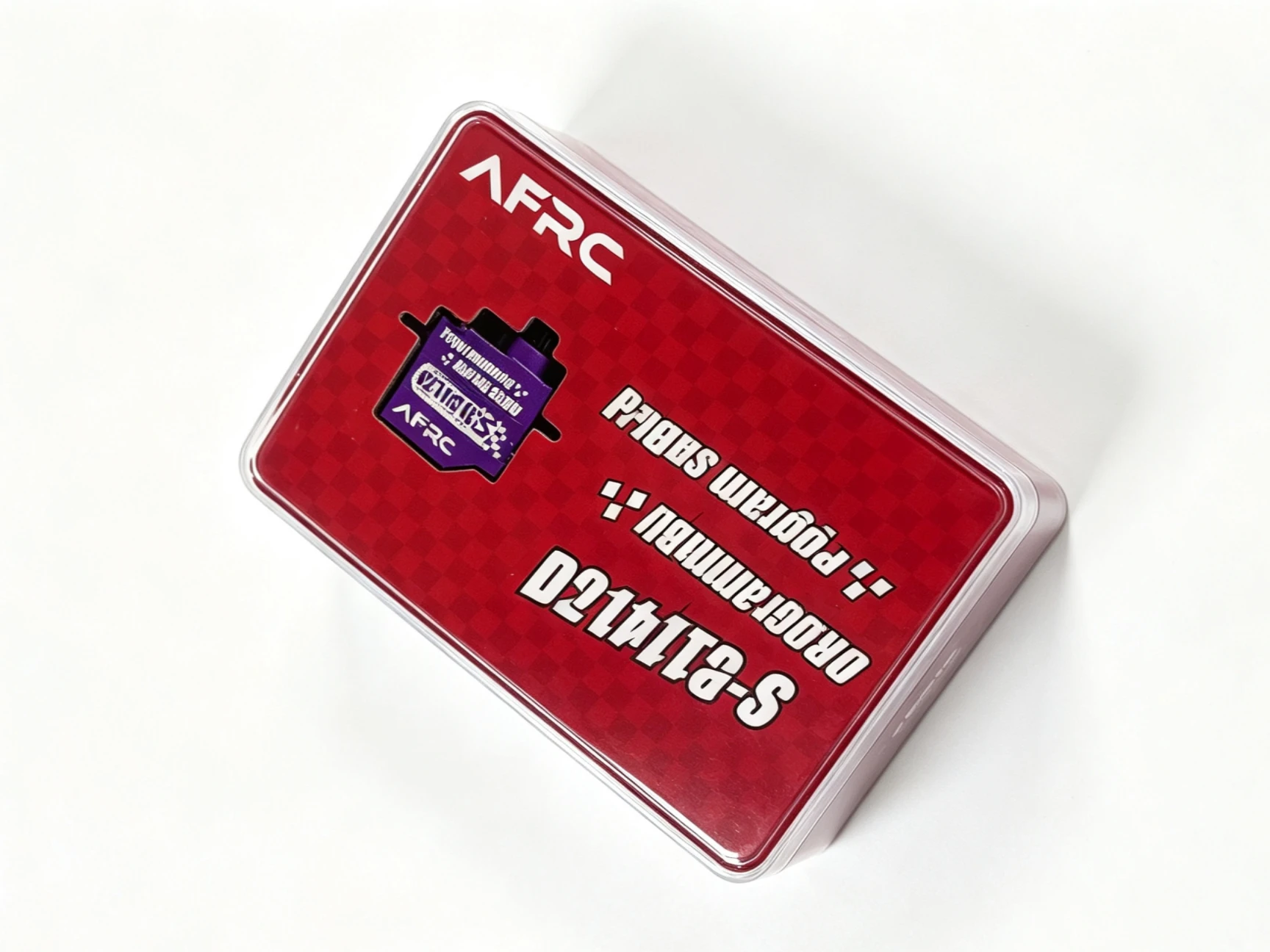 AFRC-D2114TG-S Purple Programmable Servo 11g All Metal Ultra Quiet Servo for 1/24 1/28 MINI Cars #D2114TG-SP