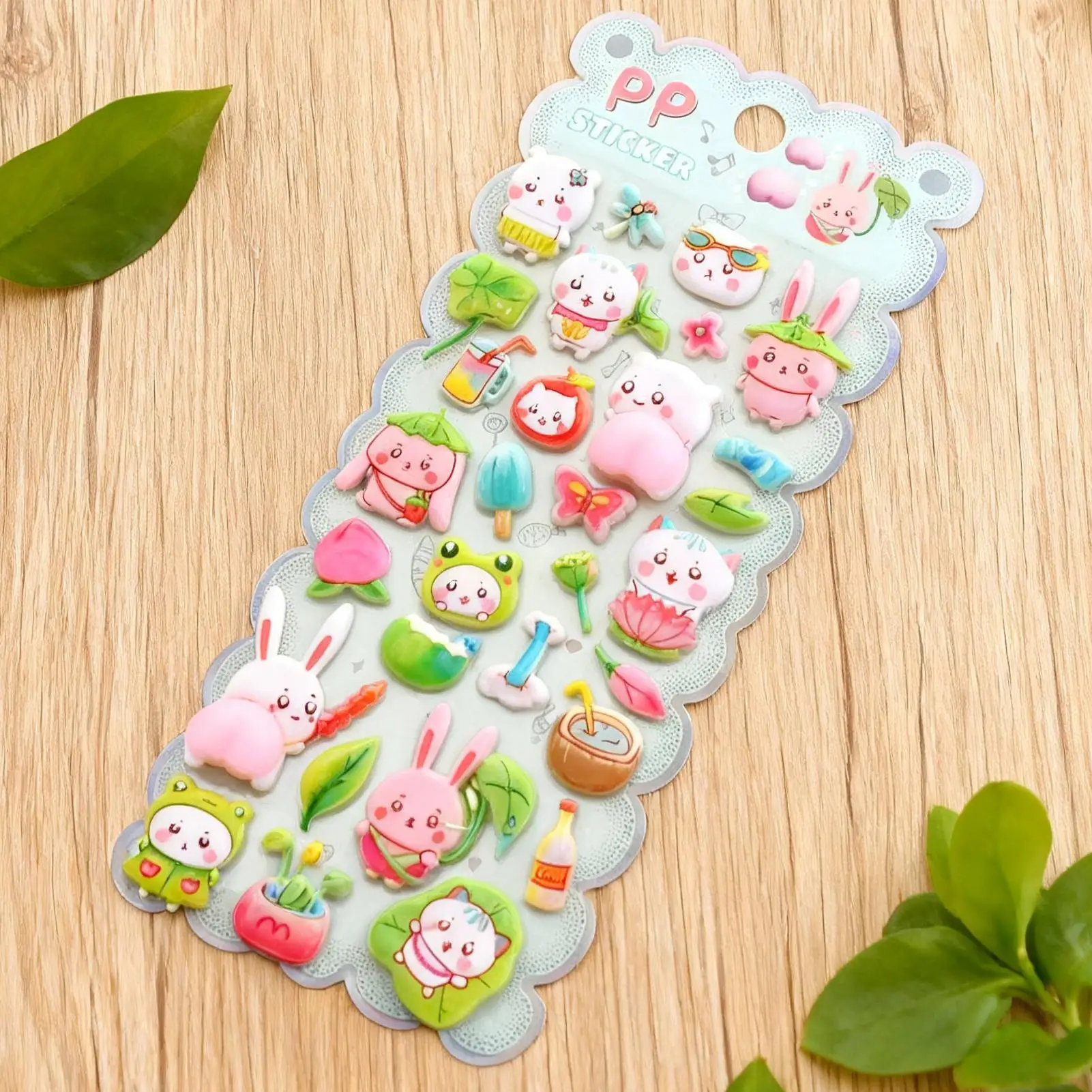 Naklejki 3D dla dzieci, zabawne naklejki wielokrotnego użytku z kreskówkami 3D, naklejki bąbelkowe do scrapbookingu dla dzieci na imprezy, do klasy, na urodziny, Boże Narodzenie, do domu.