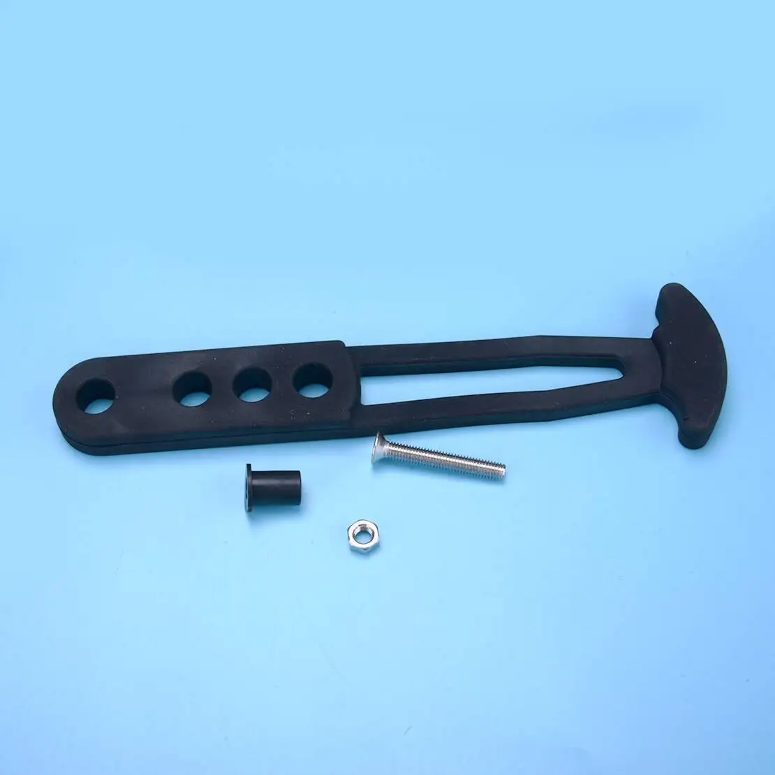 4-Hole Marine Telescoping Ladder Strap Retainer Black Rubber for Yachts Jet Boats F1C-U5191-00-00