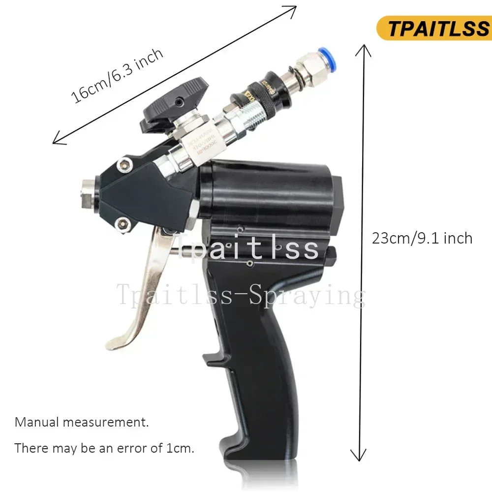 Pistola a spruzzo in schiuma di poliuretano PU P2 35Mpa con combinazione di accessori