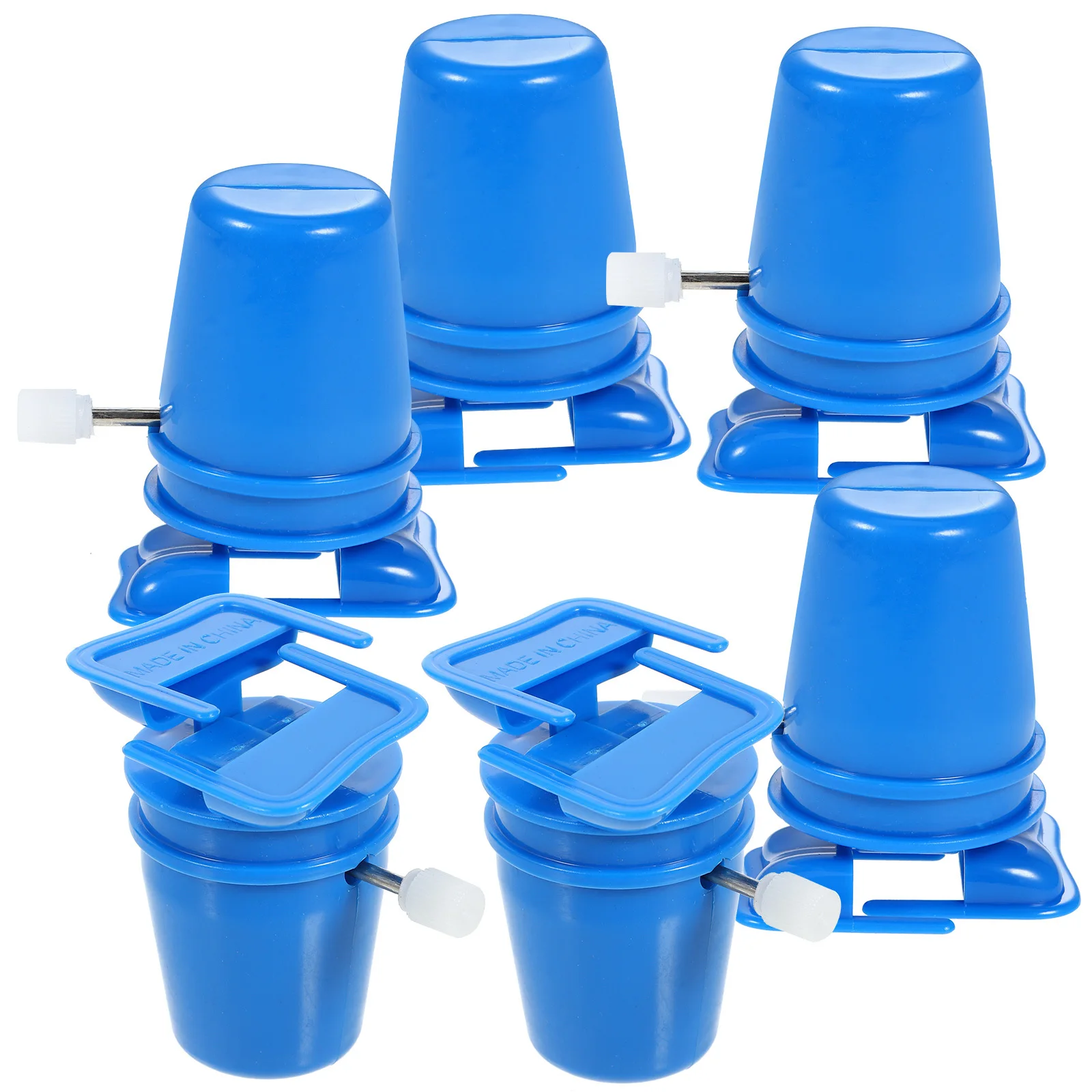 6pcs Replacement Clockwork Legged Robot Movement Mini DIY Accessory Compact Rewinding Part for Toy Repairing and Custom Projects