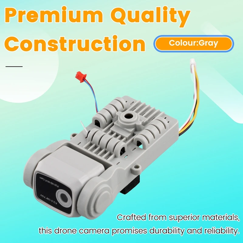 L900 SE MAX Drone Camera Replacement Parts Drone Accessories Webcam Enhanced Aerial Photography Easy to Install Gray-A23U