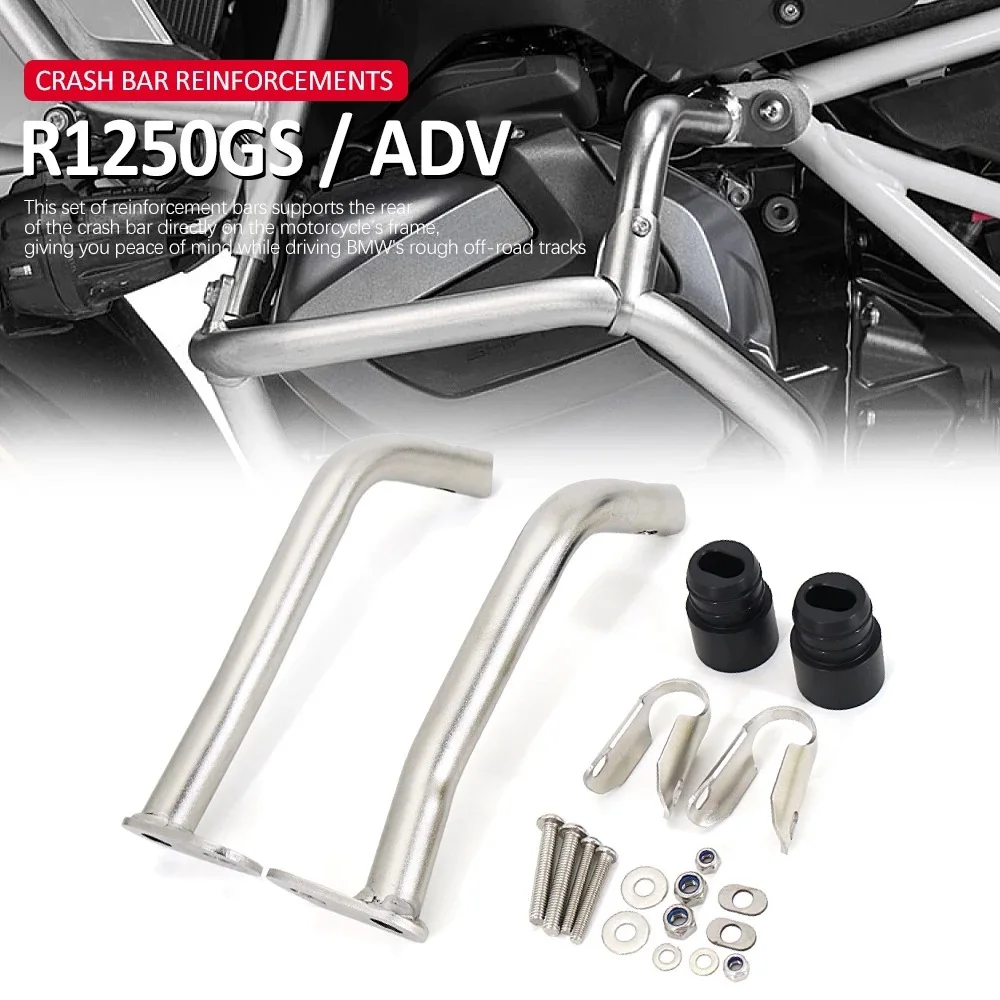 Motorcycle Engine Crash Bar Bumper Frame Protection Reinforcements Bar Kit For BMW r1250gs R 1250 GS GSA R1250GSA Adventure ADV