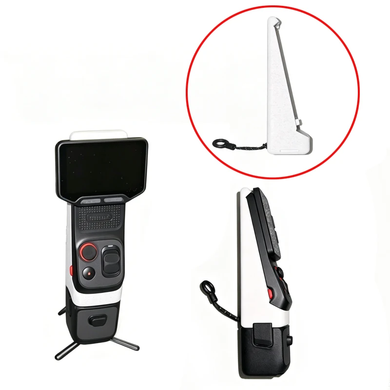 1PC 3D-Printed Handheld Grip for Insta360 Luna Ultra Detachable Screen Controller DIY Parts with 1/4
