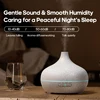Wood Grain Aromatherapy Diffuser USB Humidifier Desktop Air Purifier Aroma Cool Mist Difusor/Essential Oil Set 3